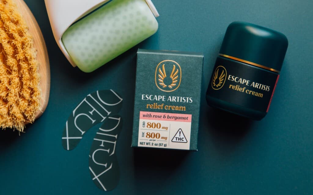 Escape Artists cannabis-infused topical for muscle relief